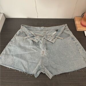 Light Blue Jean Shorts